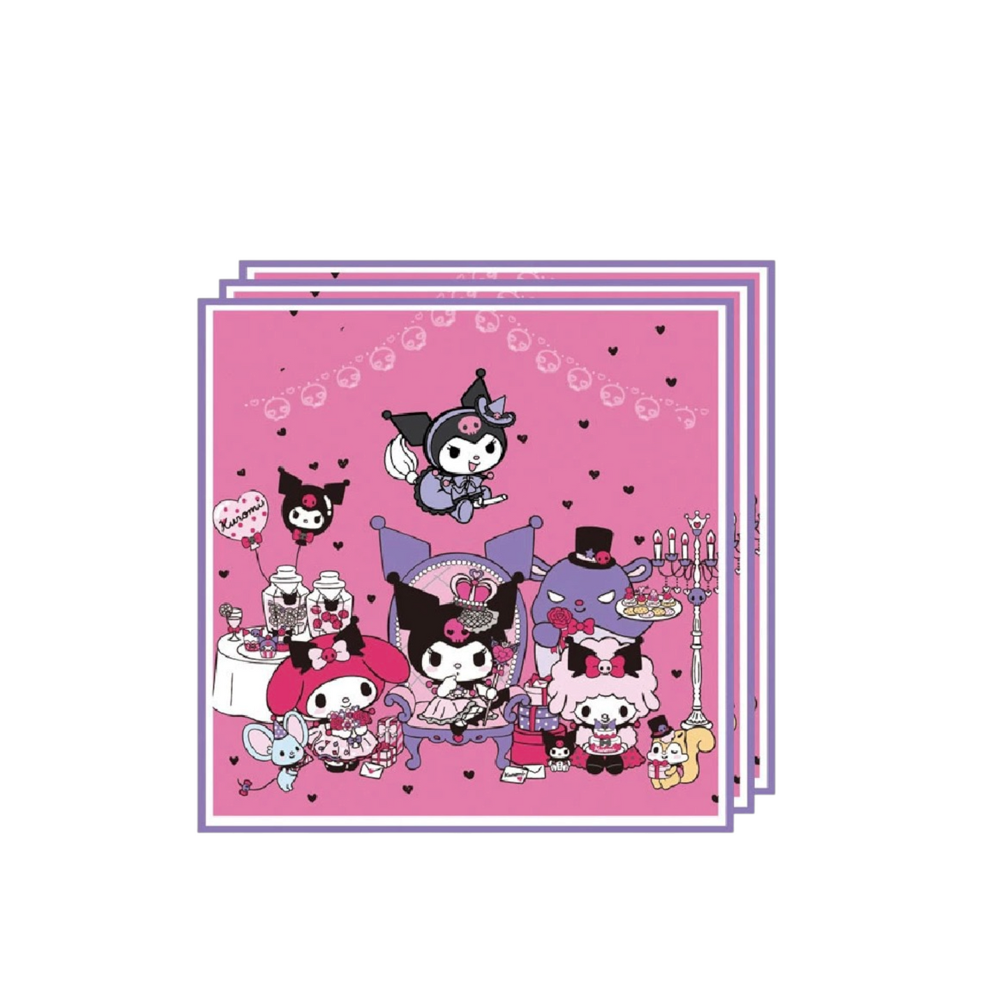 Kuromi Napkins - 20 Pcs