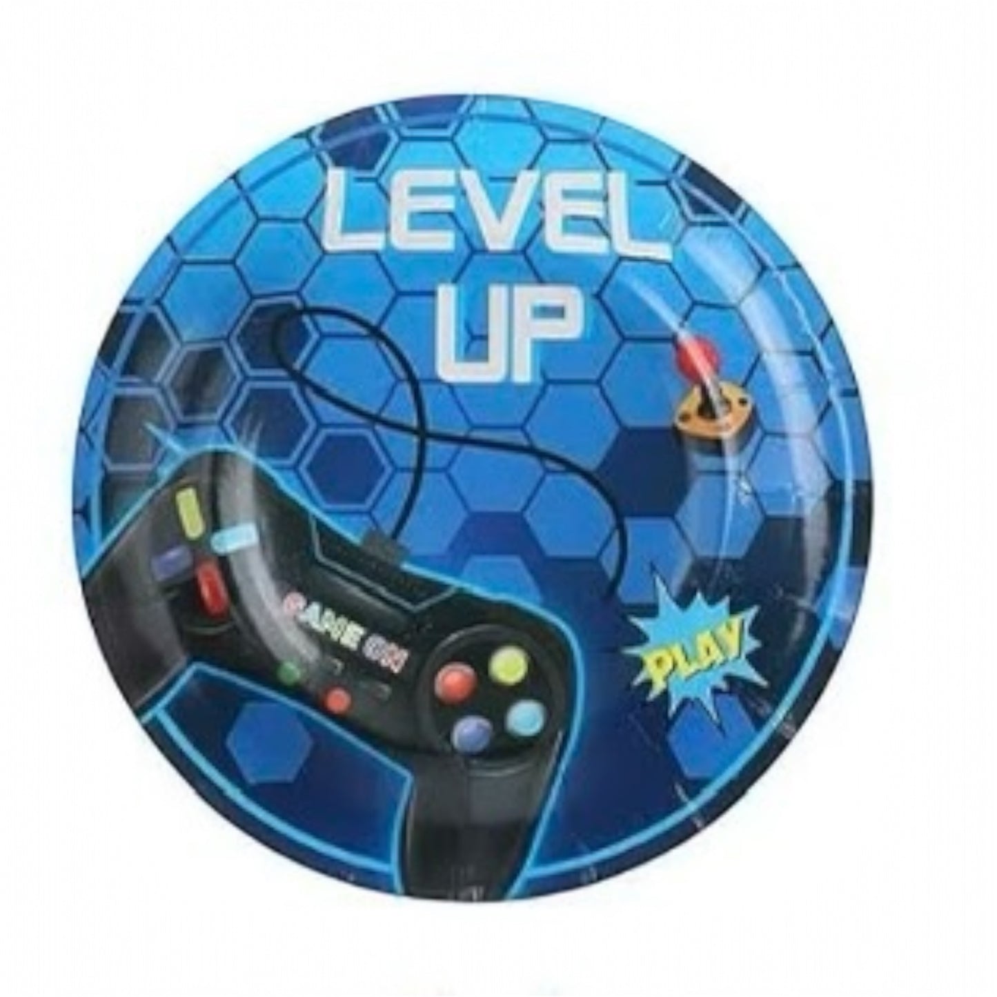 Gaming Small Paper Plates - 10 Pcs