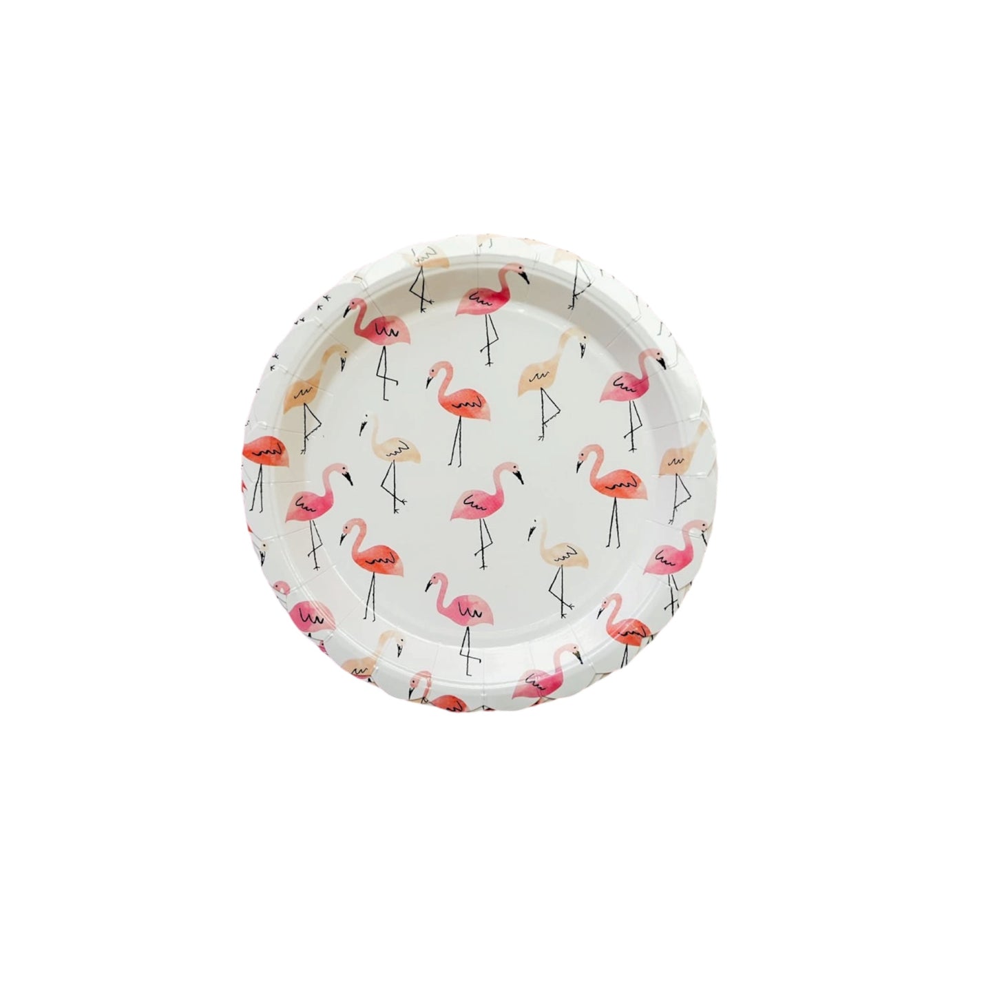 Flamingo Small Plates - 10 Pcs