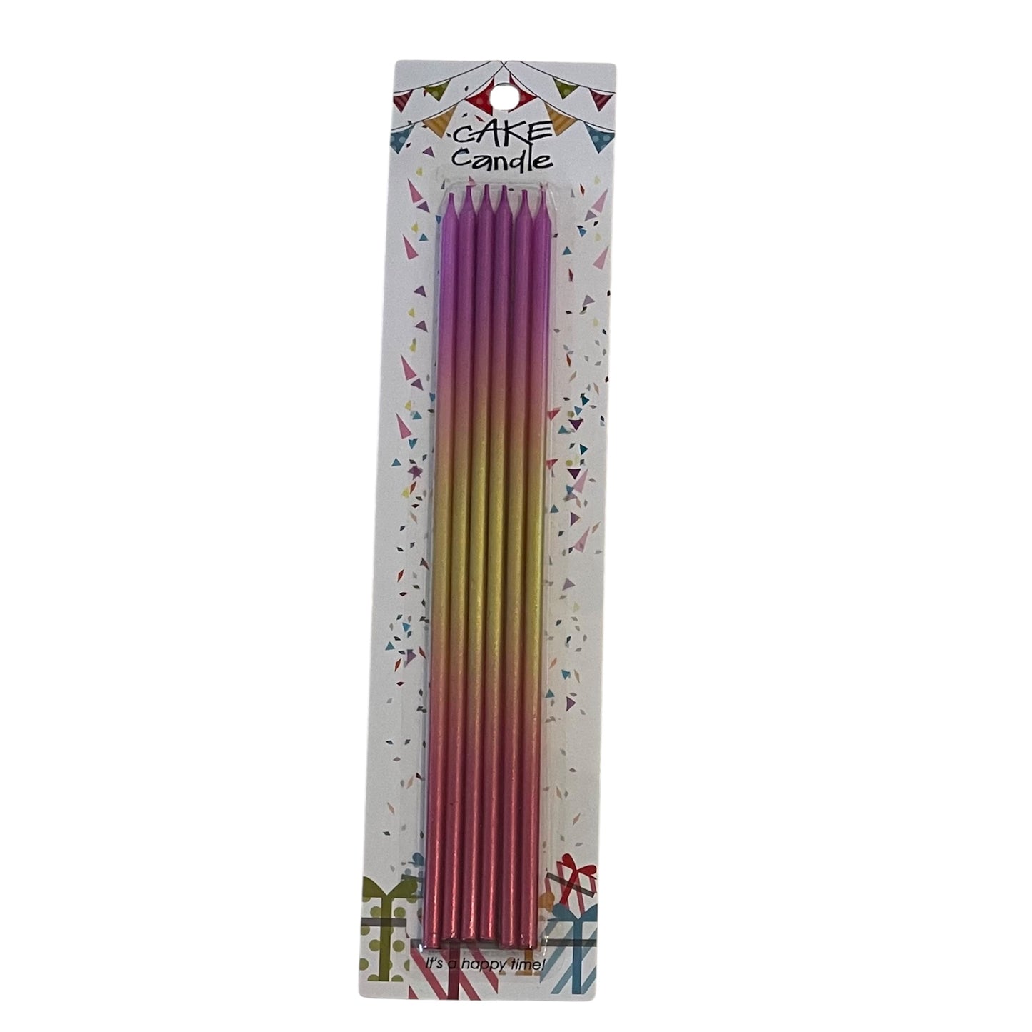 Long Candles - 25 cm * 6 Pcs