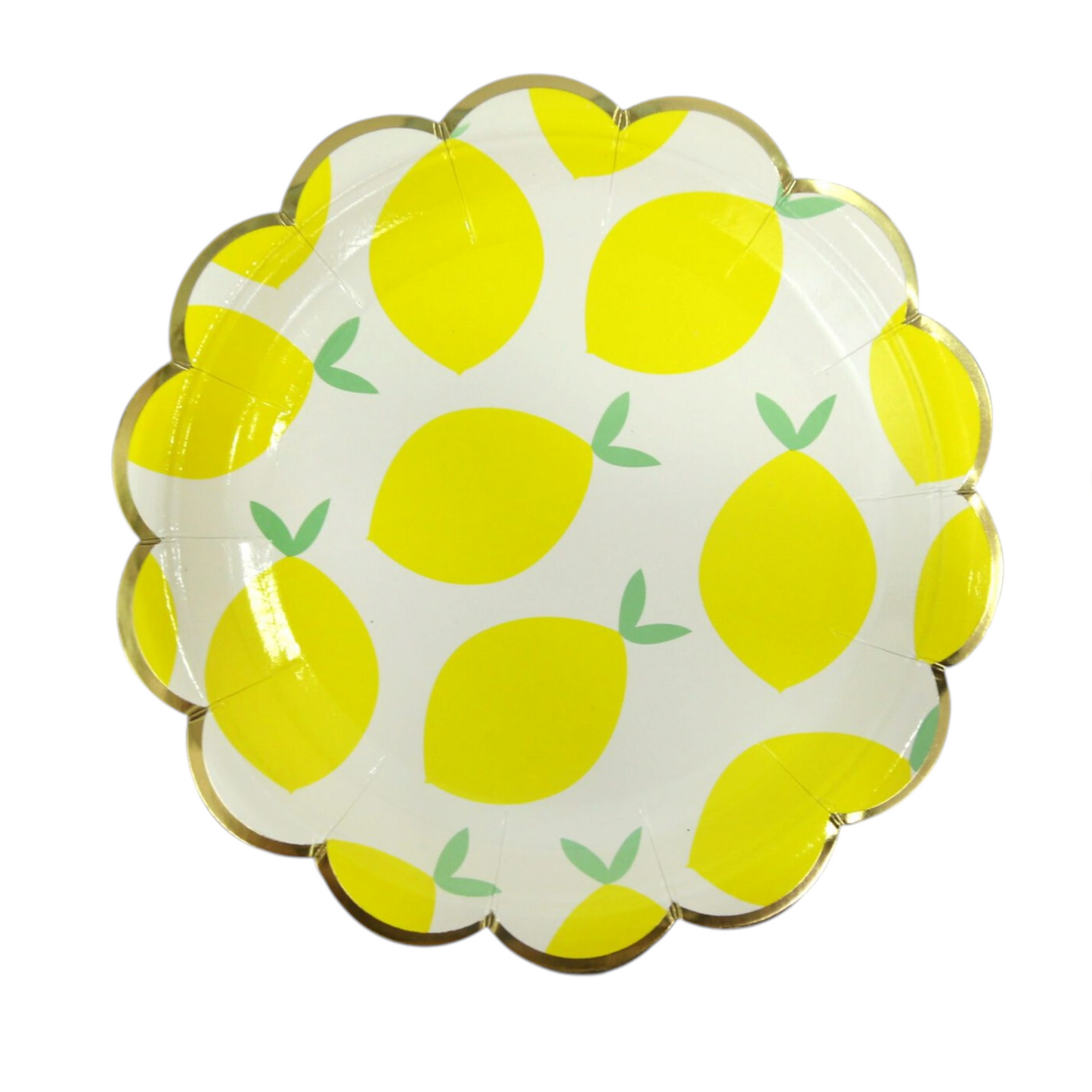 Lemon Big Plates - 10 Pcs