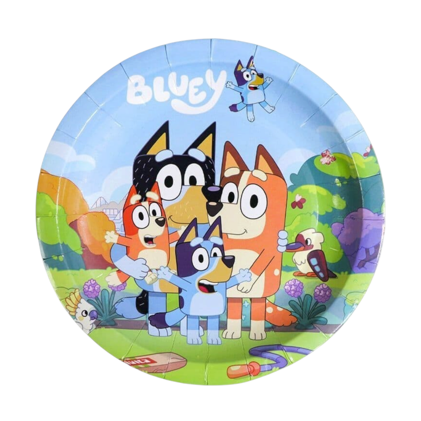 Bluey Big Plates - 10 Pcs