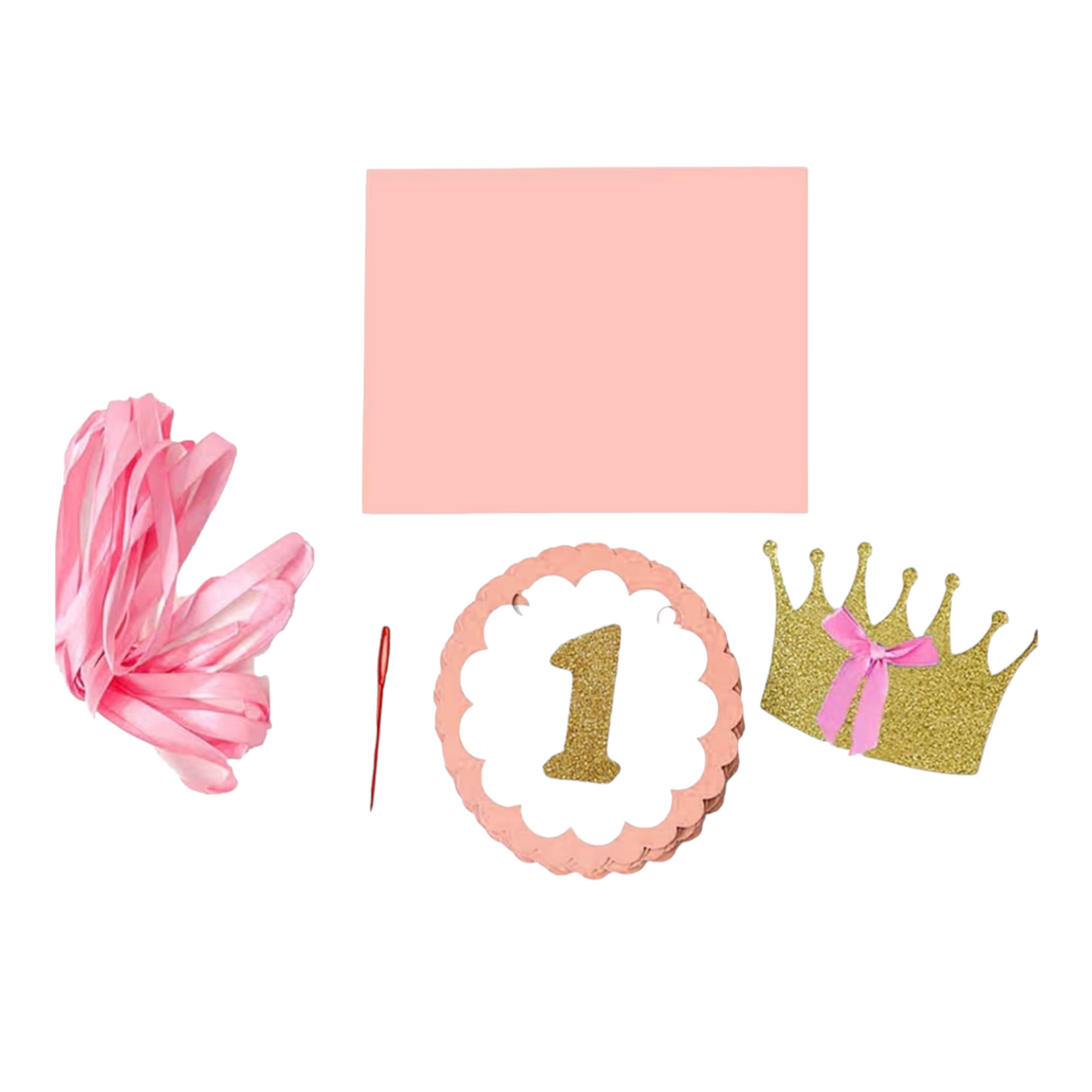 Pink First Year Banner