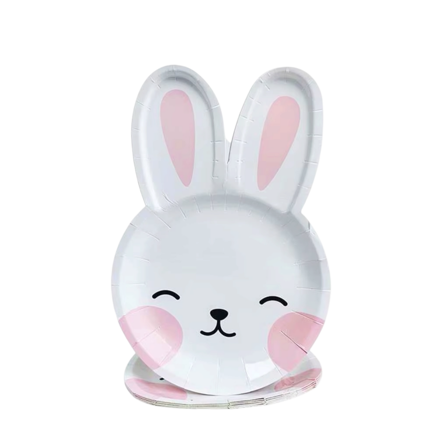 Rabbit Big Plates - 8 Pcs