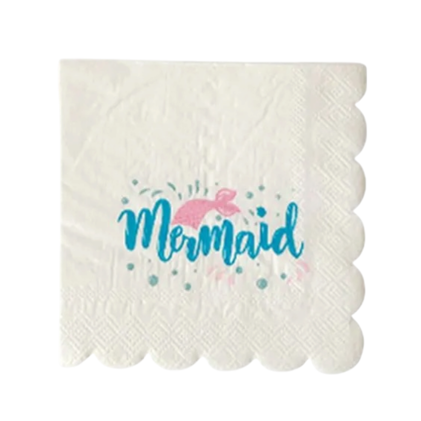 Mermaid Napkins - 10 Pcs