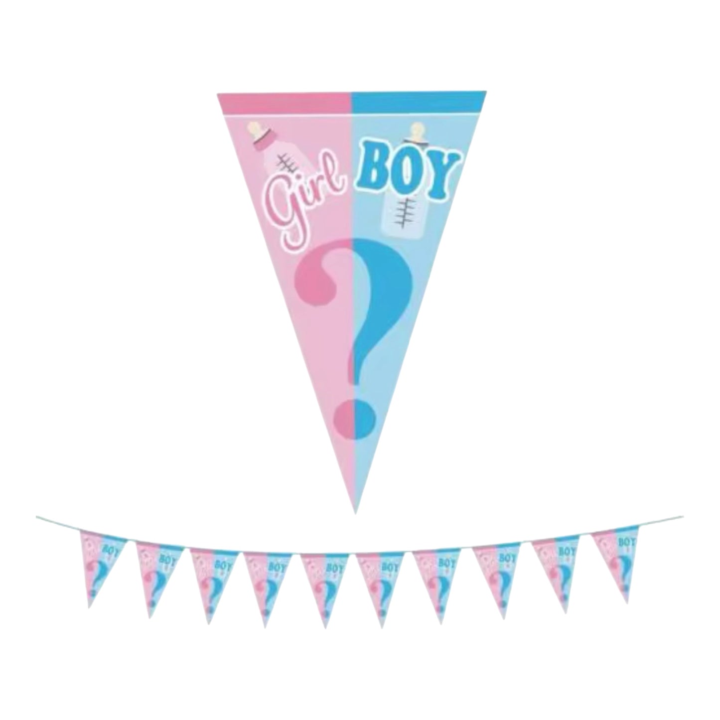 Gender Reveal Flag