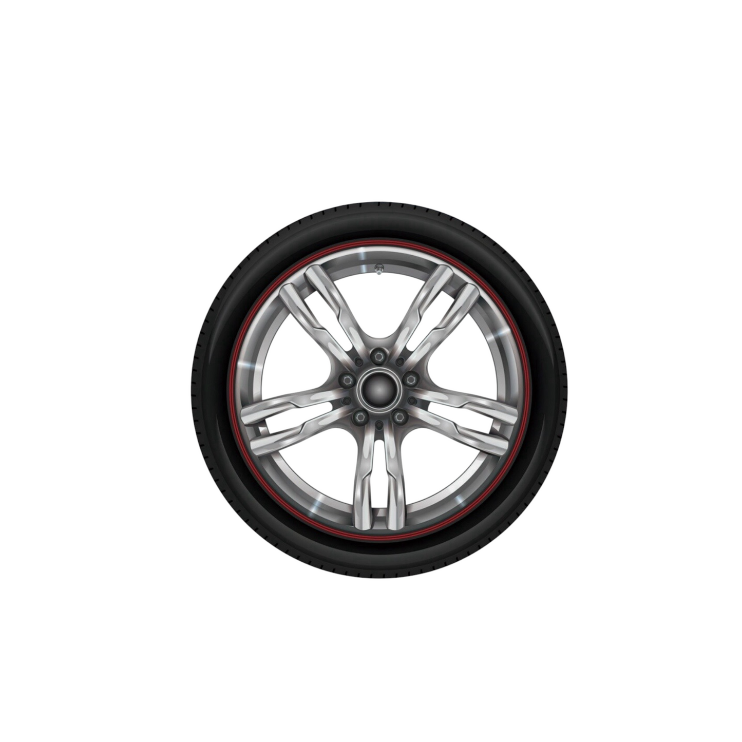 Race Car Small Plates - 10 Pcs