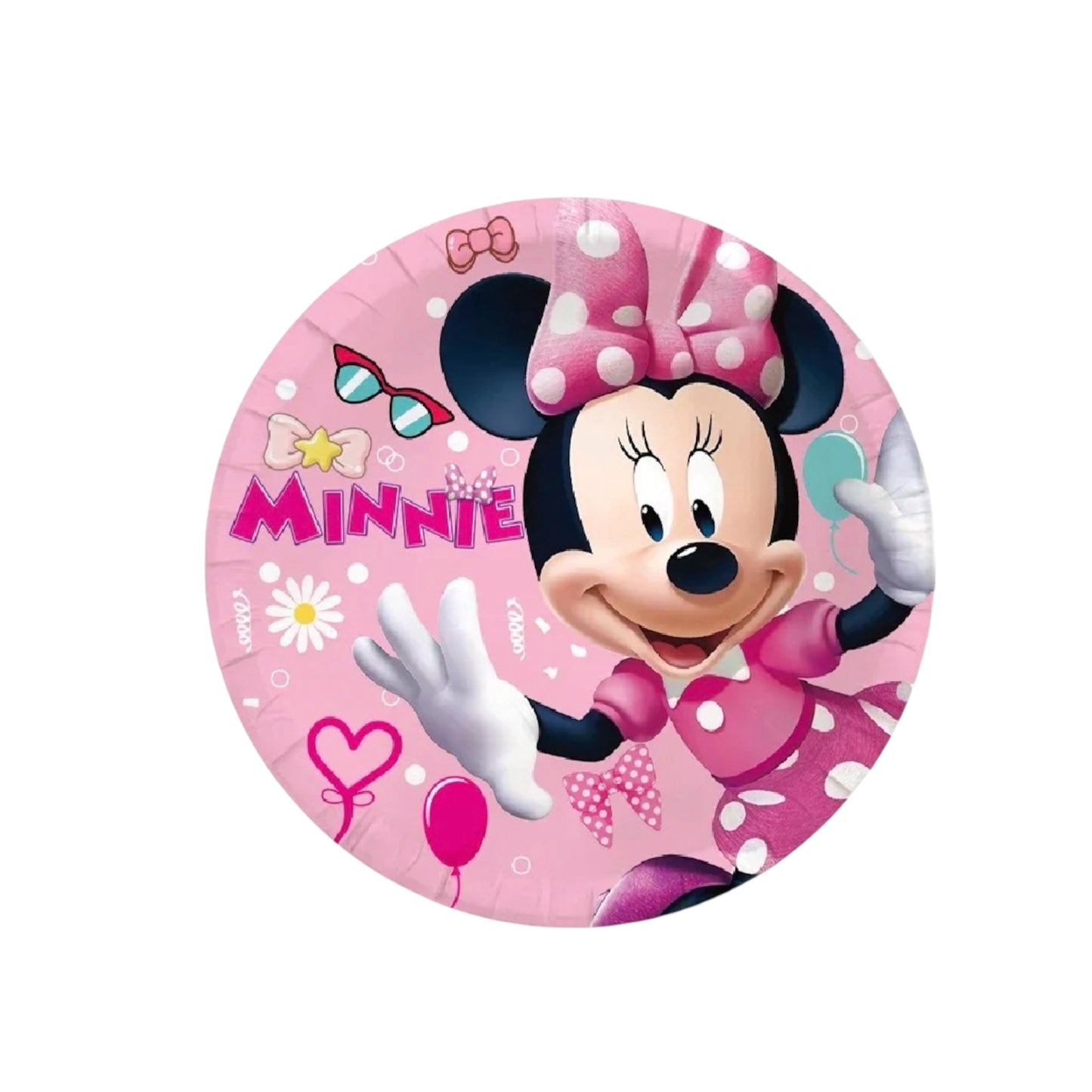Minnie Mouse Small Plates - 10 Pcs