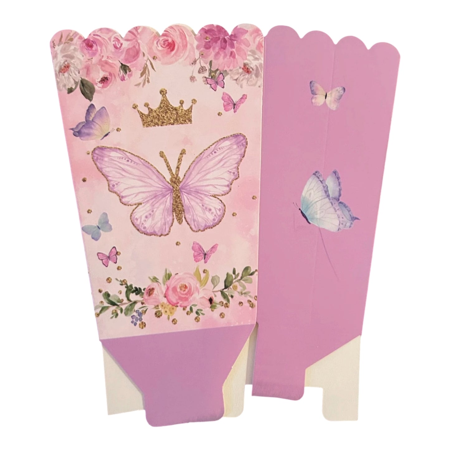 Butterfly Popcorn Cups - 6 Pcs