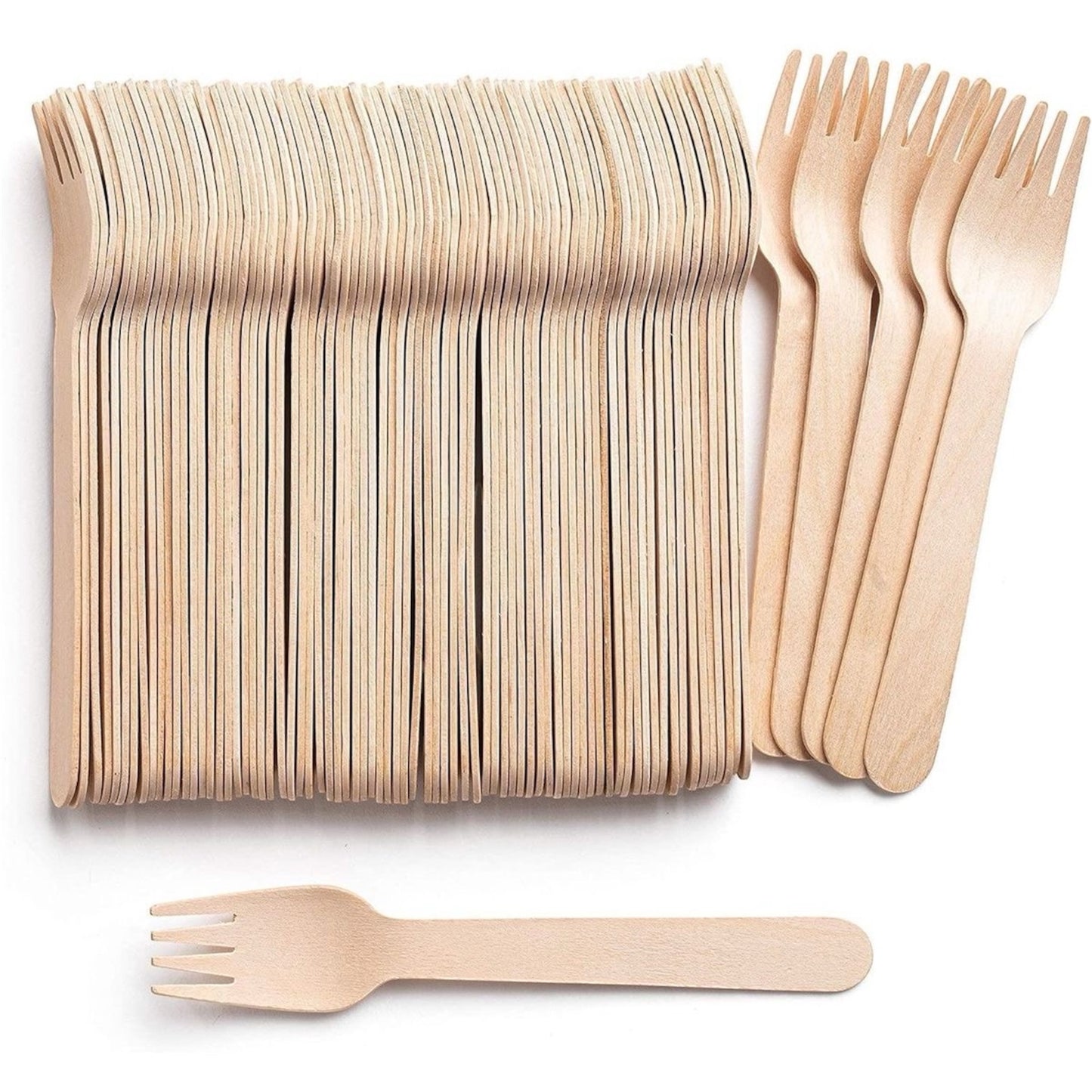 Wooden Forks - 24 Pcs