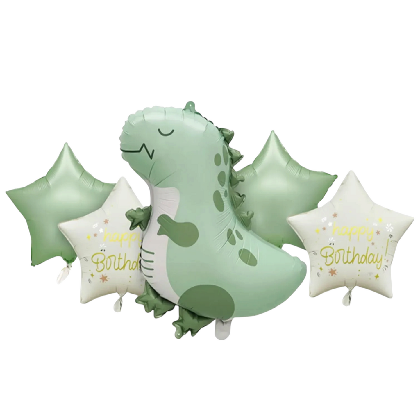 Dinosaur 5 Pcs Foil Balloons