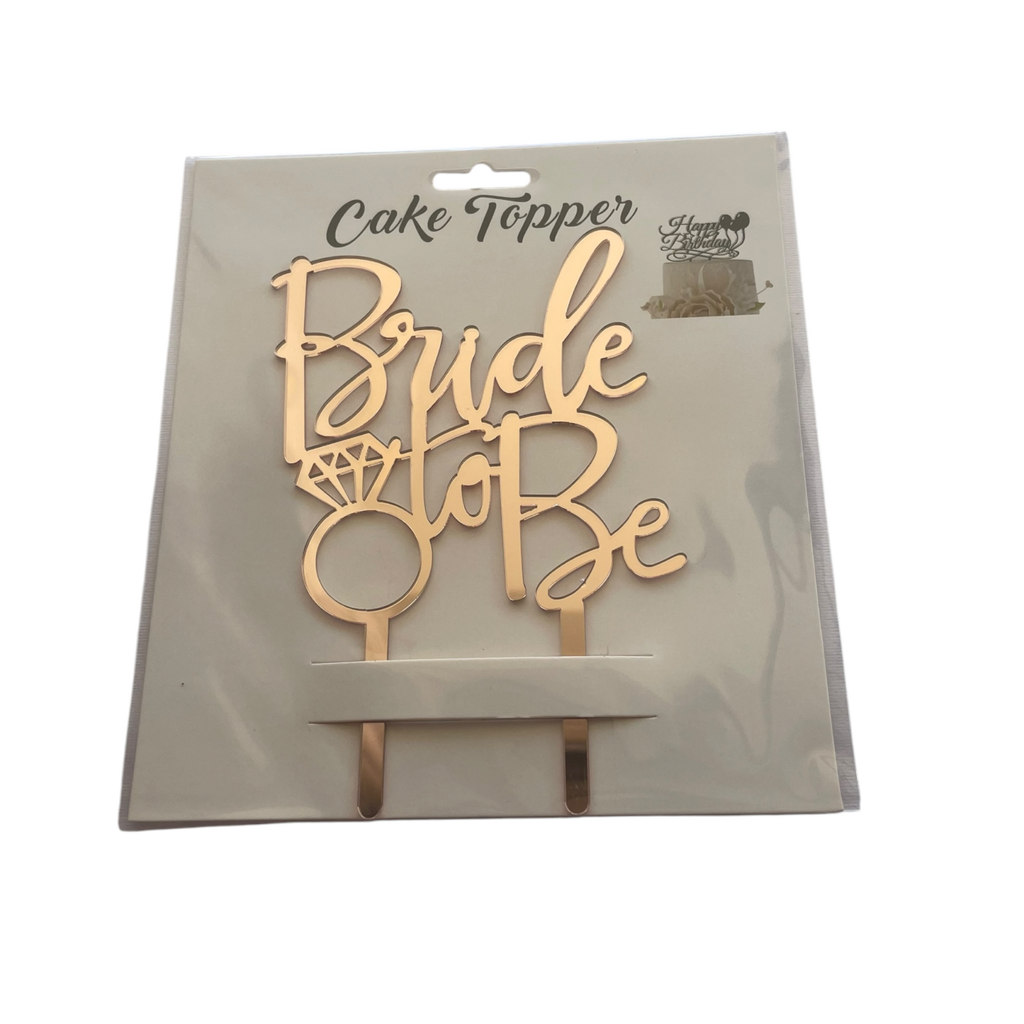 Bride To Be Cake Topper