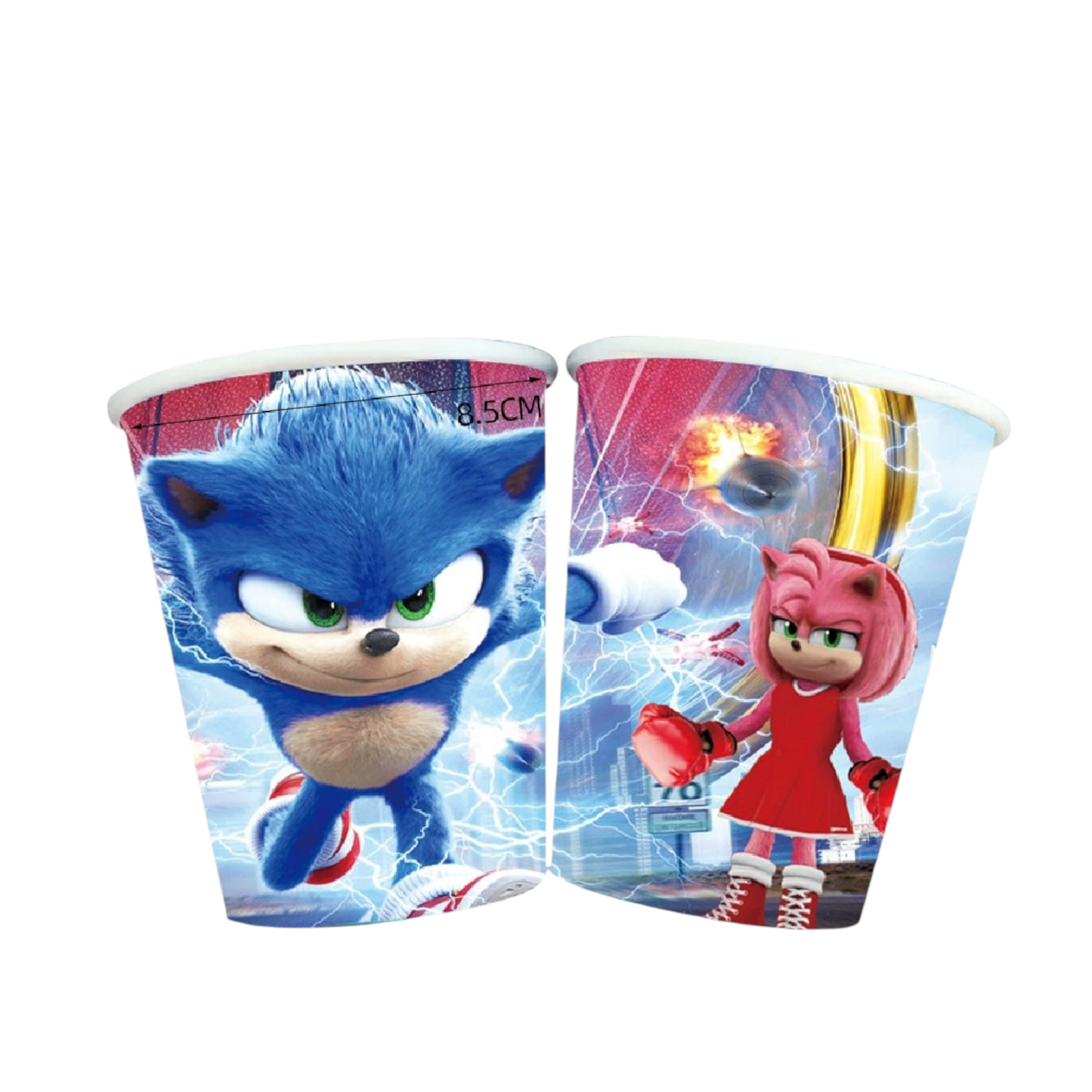 Sonic Cups - 10 Pcs