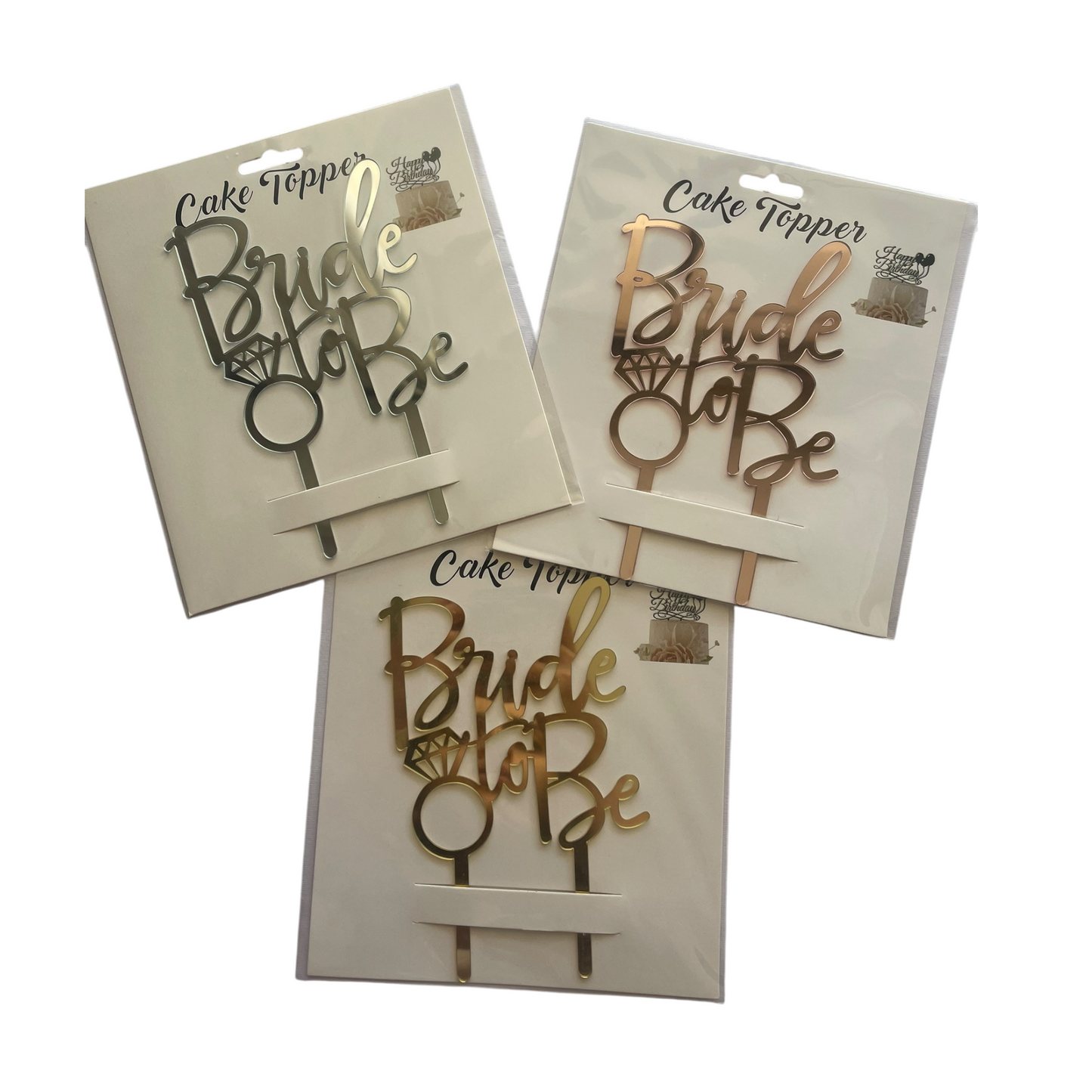 Bride To Be Cake Topper