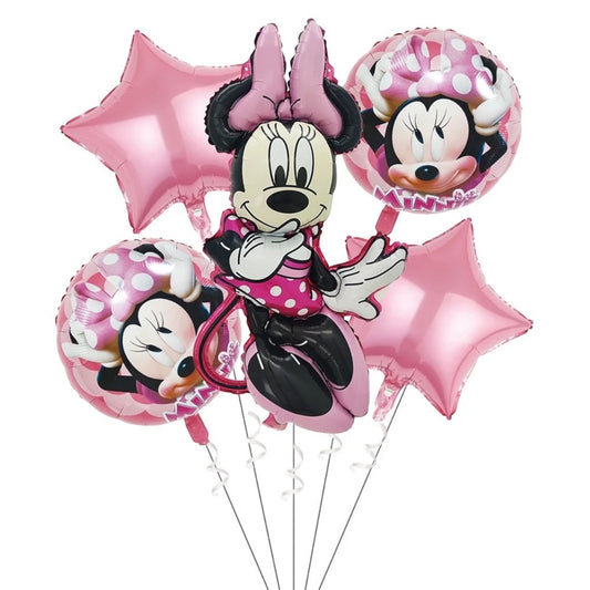 Minnie Mouse 5 Pcs Foil Balloons