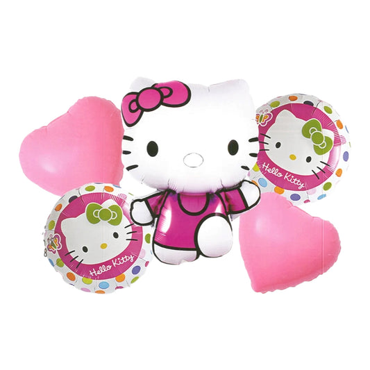 Hello Kitty 5 Pcs Foil Balloons