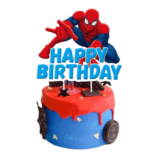 Spiderman Cake Topper