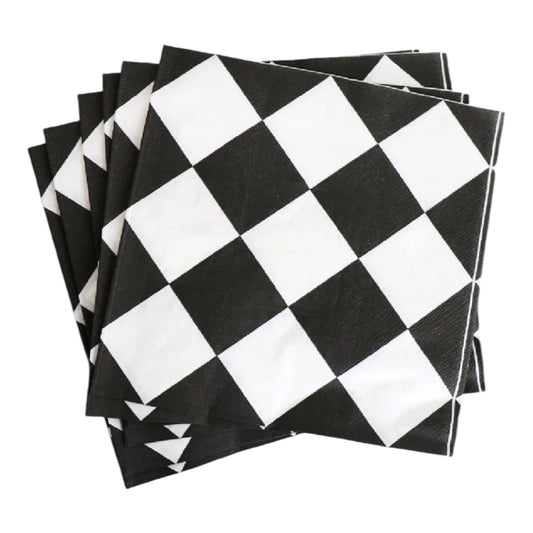 Race Car Napkins - 20 Pcs