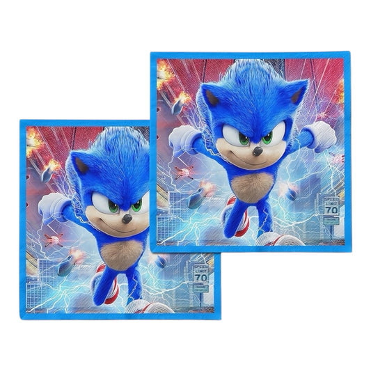 Sonic Napkins - 20 Pcs