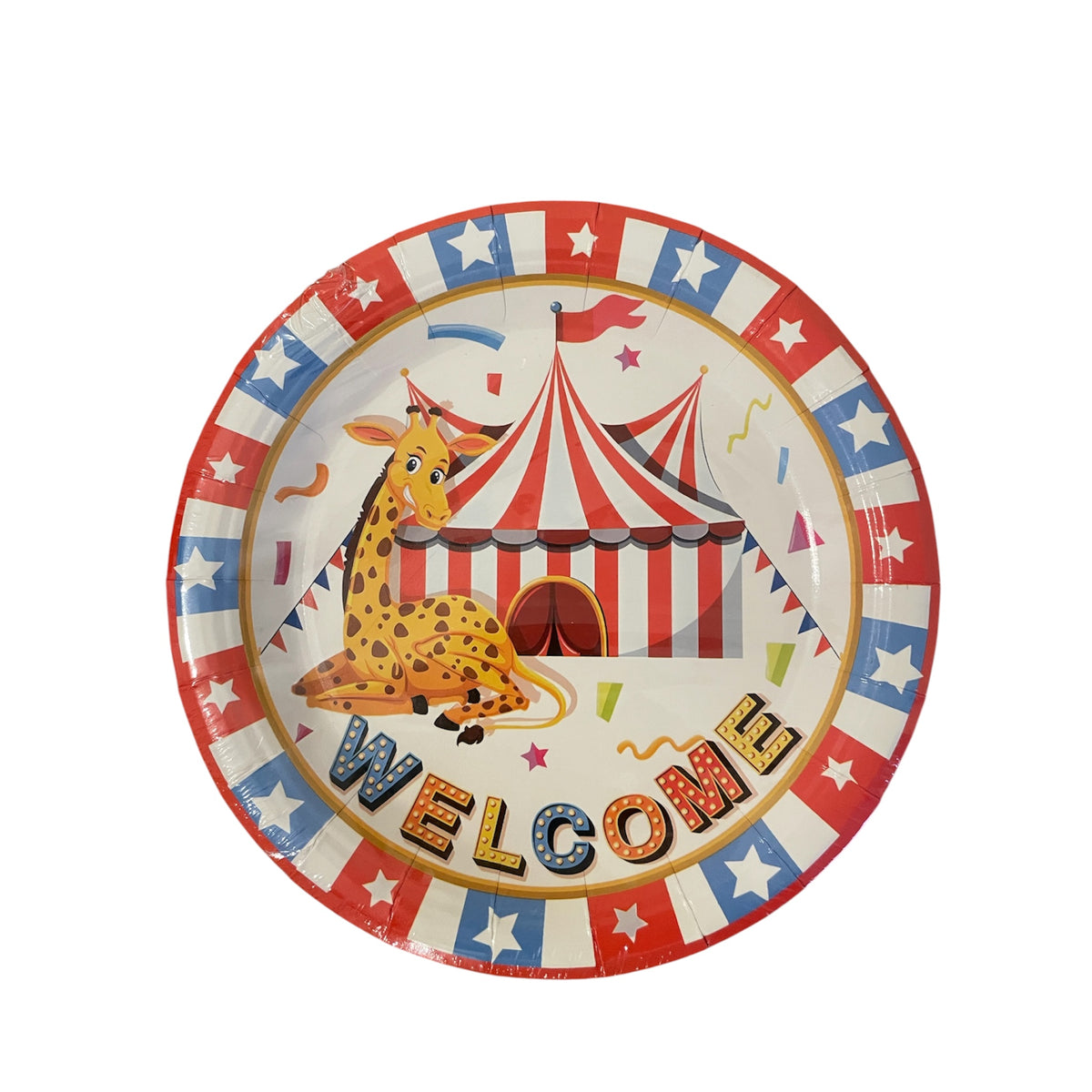 Circus Small Plates - 10Pcs