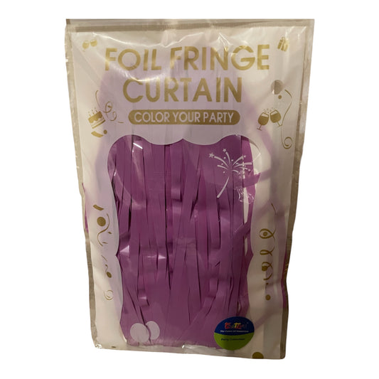 Matte Pastel Purple Curtain- 90*200cm