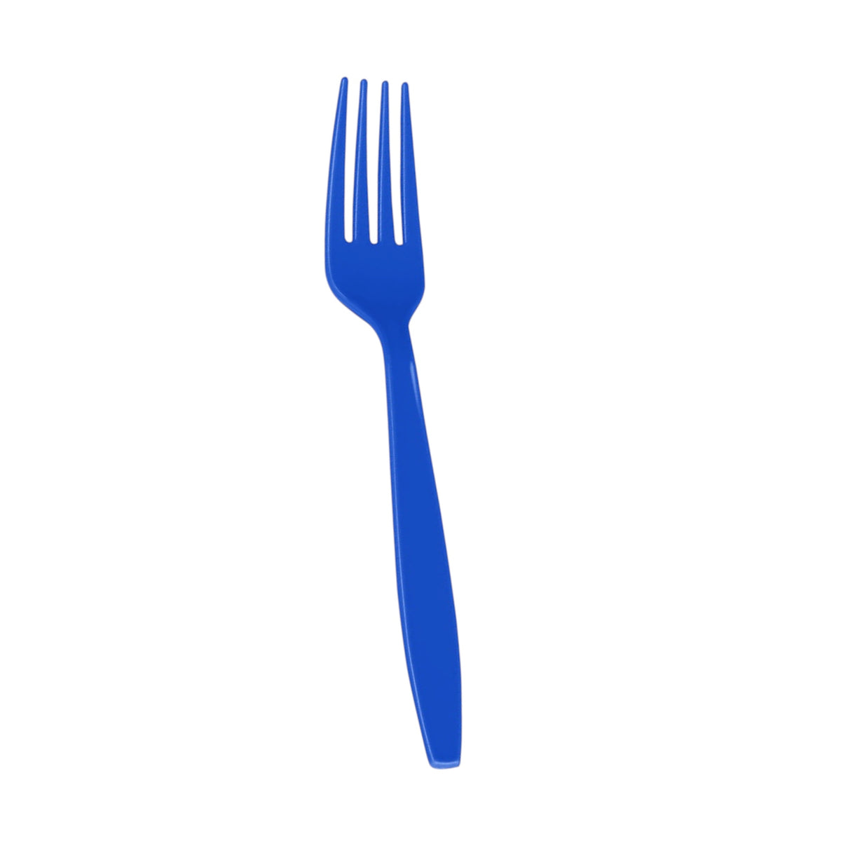 Blue Plastic Forks - 30 Pcs