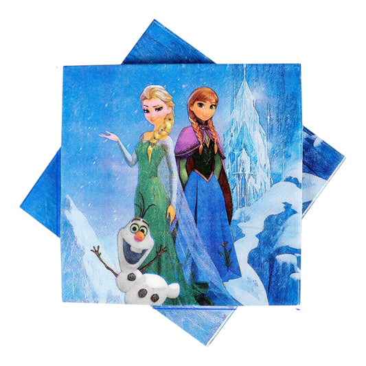 Elsa Napkins - 20 Pcs