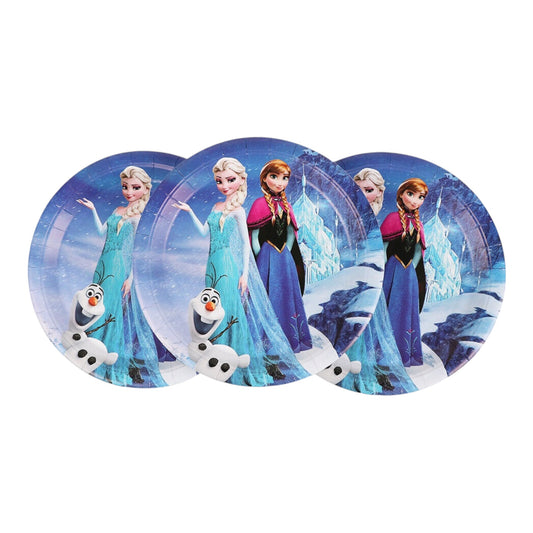 Elsa Big Plates - 10 Pcs