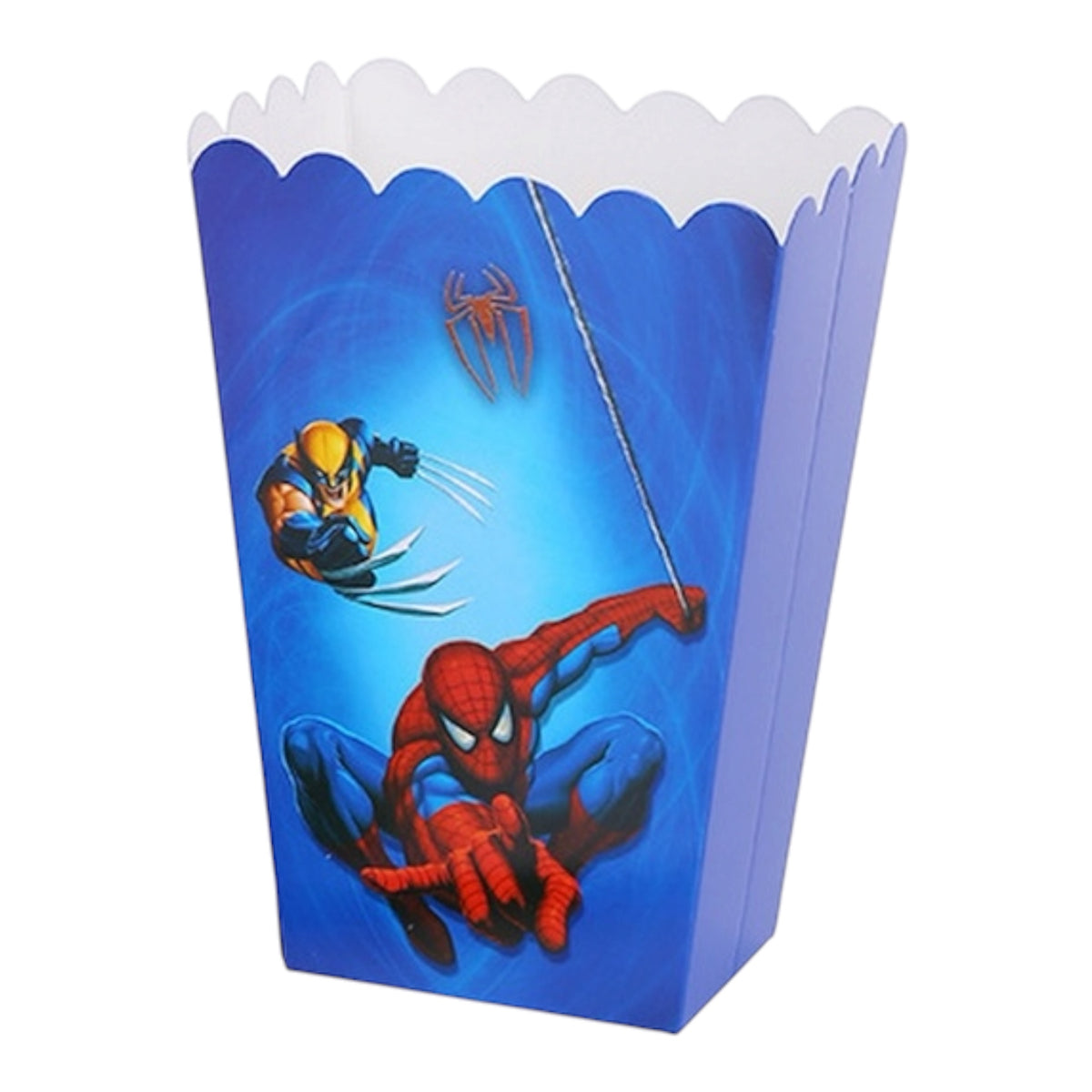 Spiderman Popcorn Cups -  6 Pcs