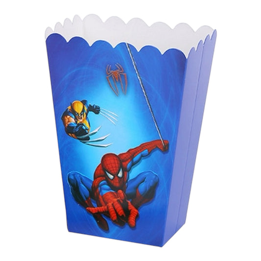 Spiderman Popcorn Cups -  6 Pcs