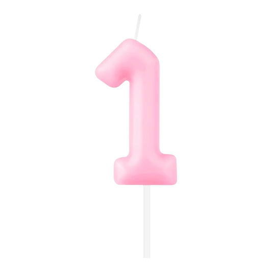 Pink Nb 1 Candle