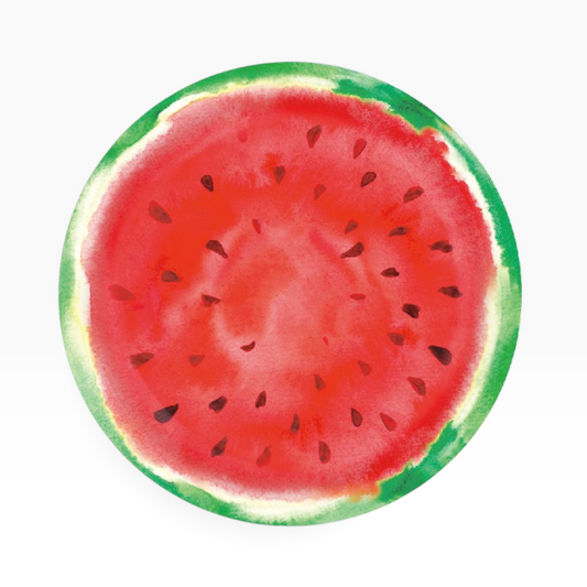 Watermelon Big Plates - 10 Pcs