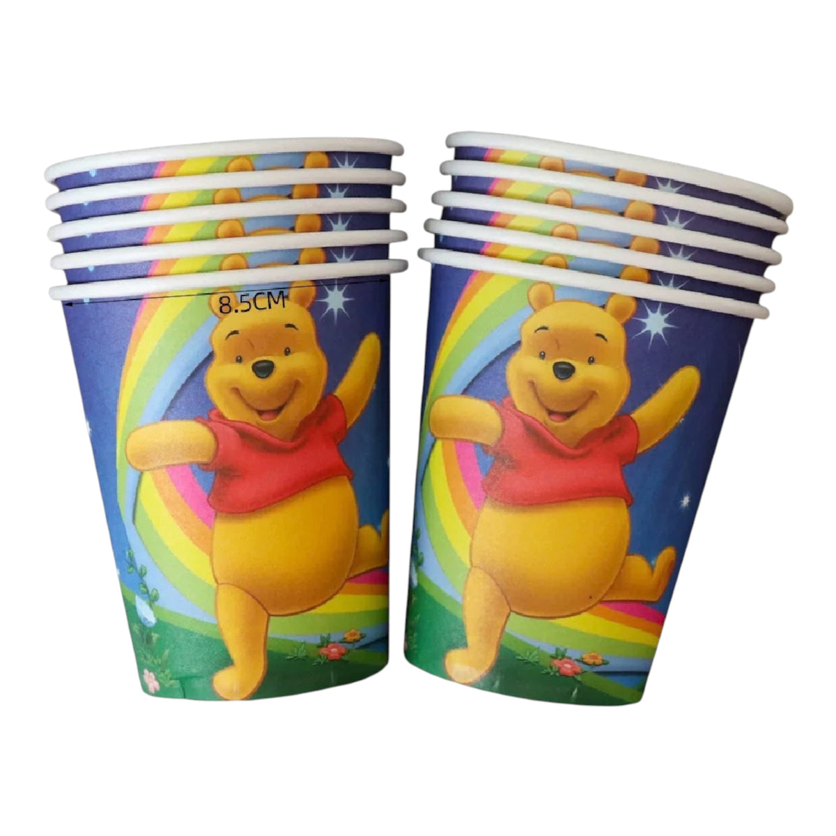 Winnie The Pooh Cups - 10 Pcs