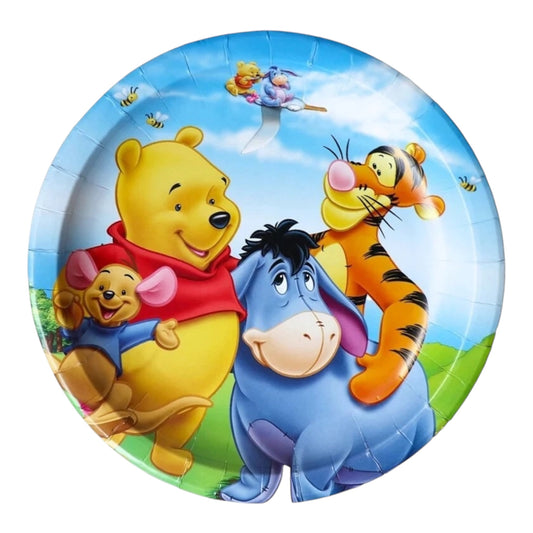 Winnie The Pooh Big Plates - 10 Pcs