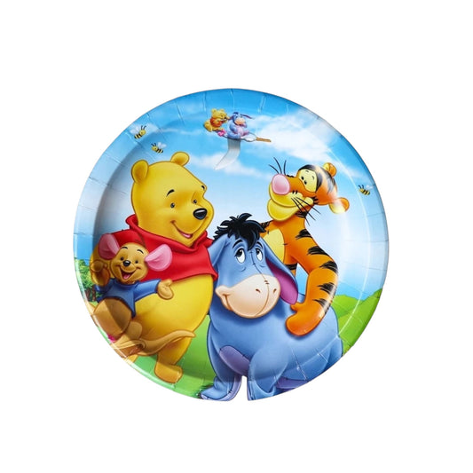 Winnie The Pooh Small Plates - 10 Pcs