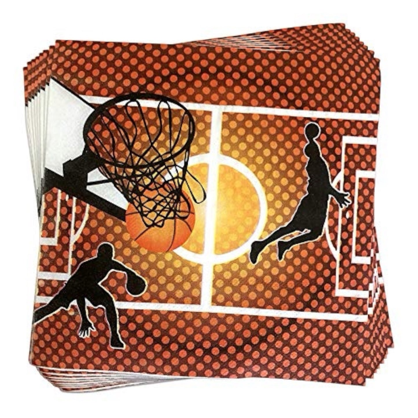 Basketball Napkins - 20 Pcs