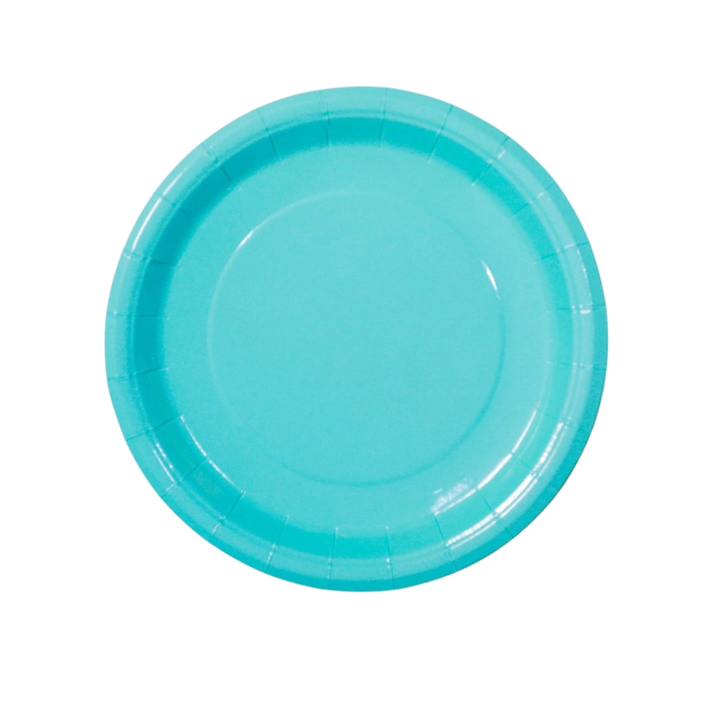Blue Small Paper Plates - 8 Pcs