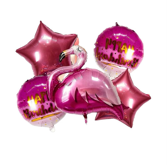 Flamingo 5 Pcs Balloons