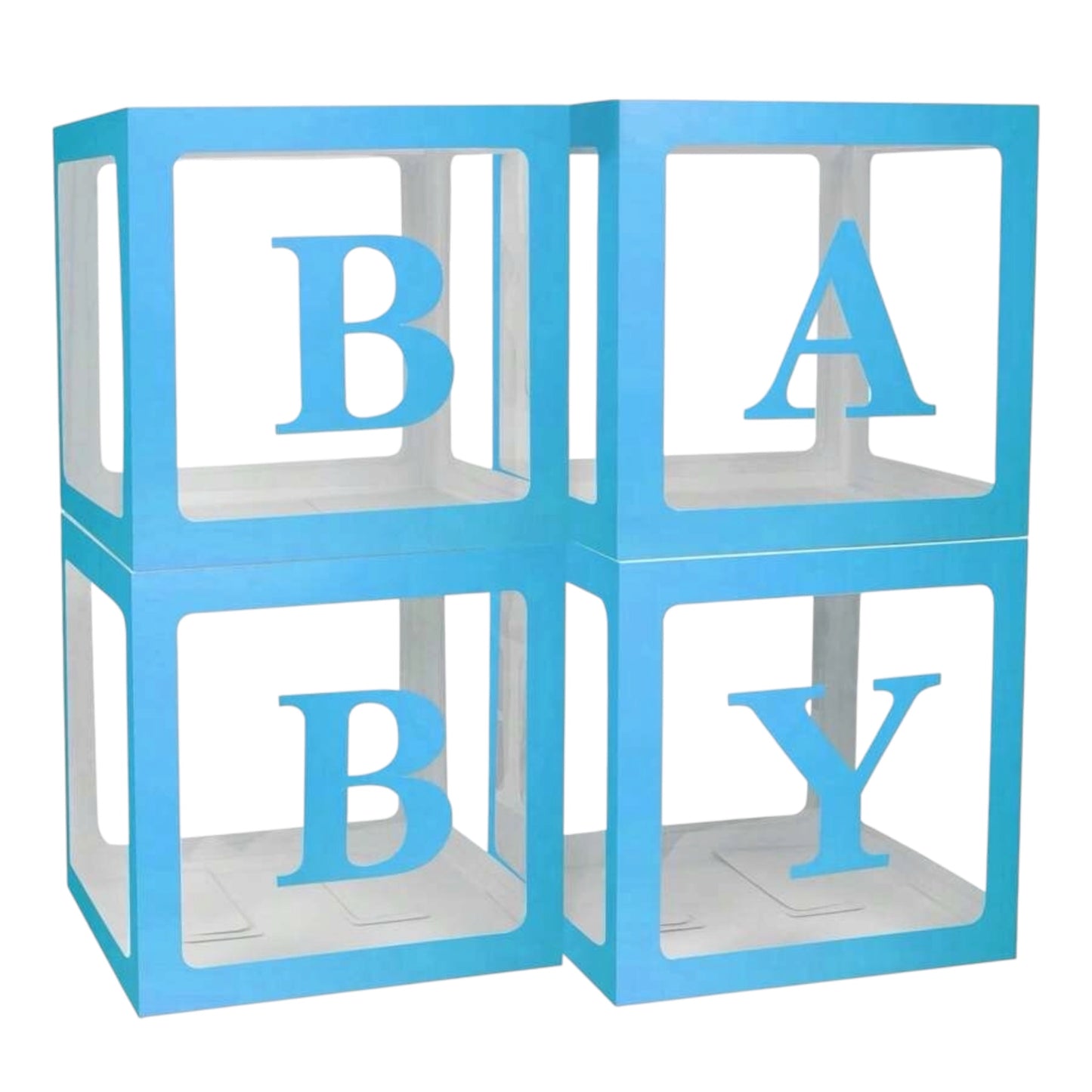 Blue Baby Balloon Box