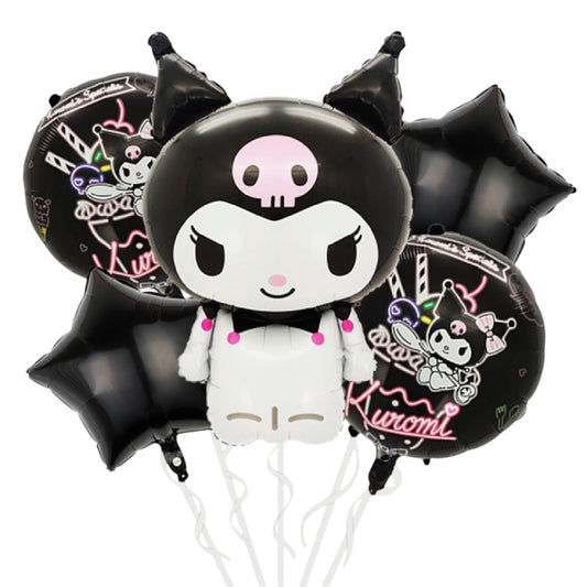 Kuromi 5 Pcs Foil Balloons