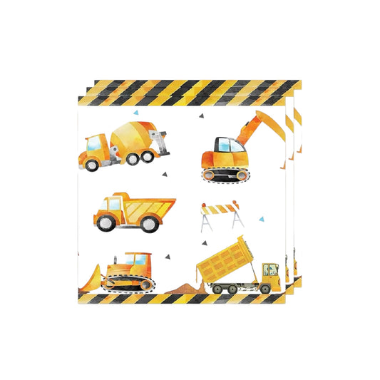 Construction Napkins - 20 Pcs