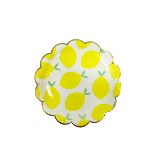 Lemon Small Plates - 10 Pcs