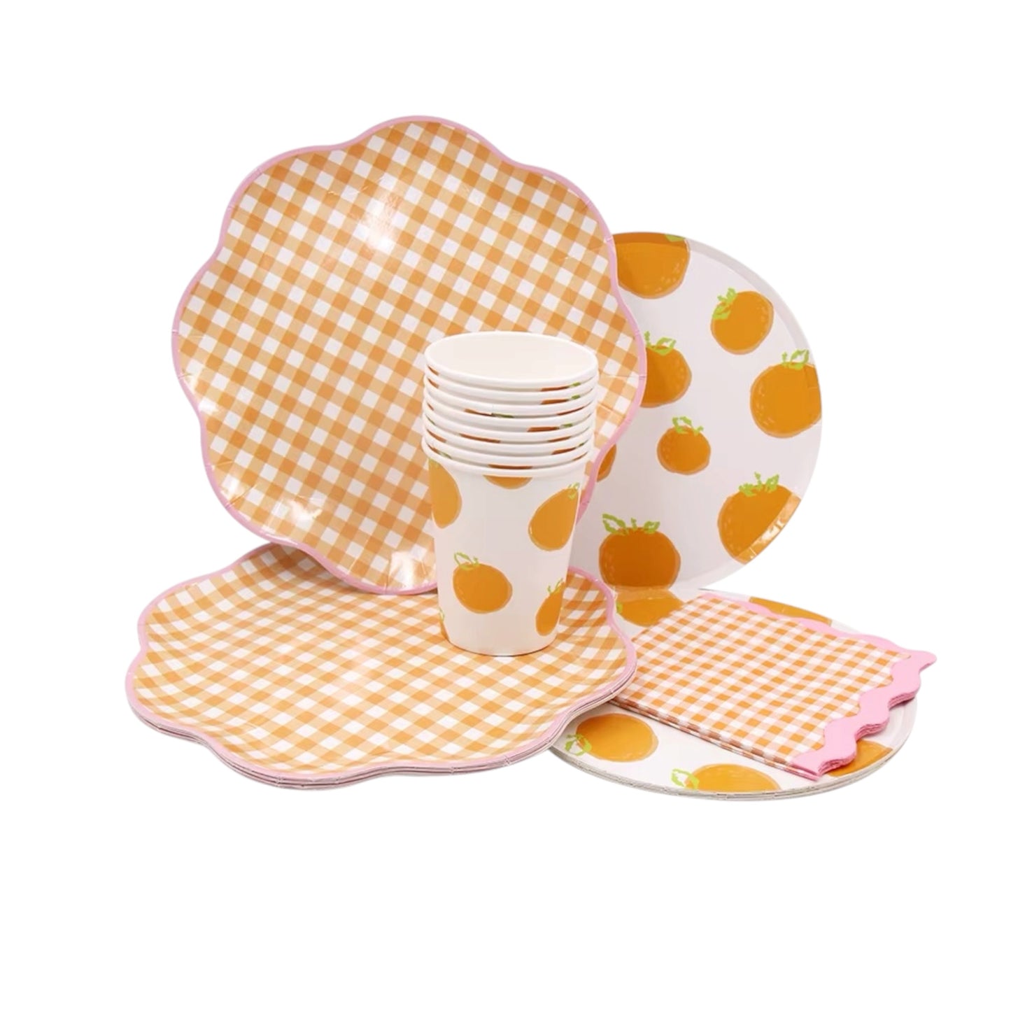 Picnic Orange Party Set