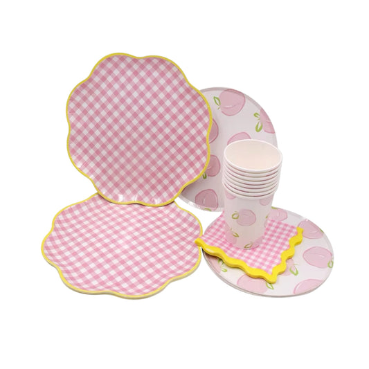 Picnic Peach Party Set