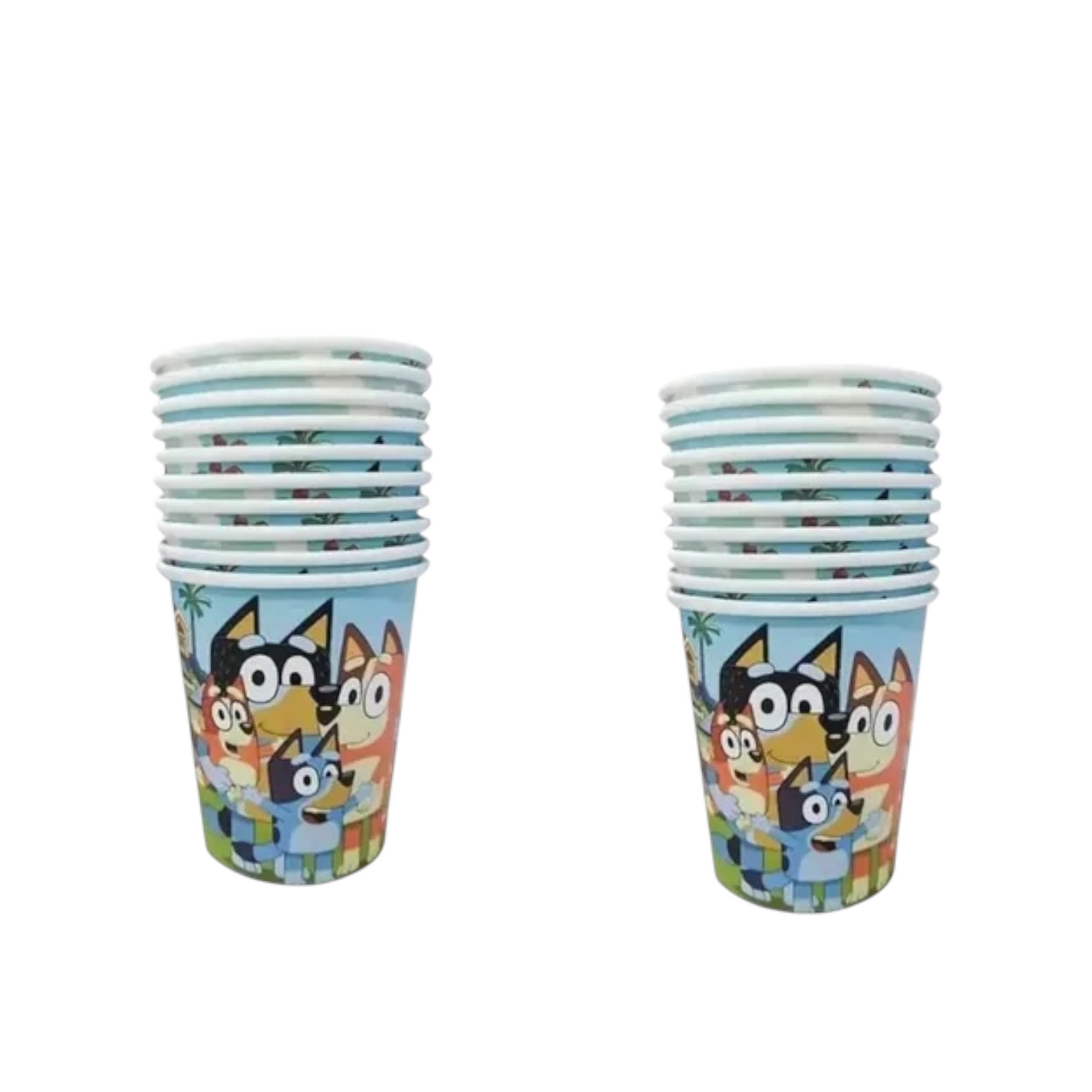 Bluey Cups - 10 Pcs