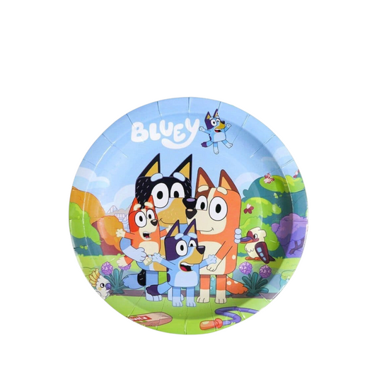 Bluey Small Plates - 10 Pcs