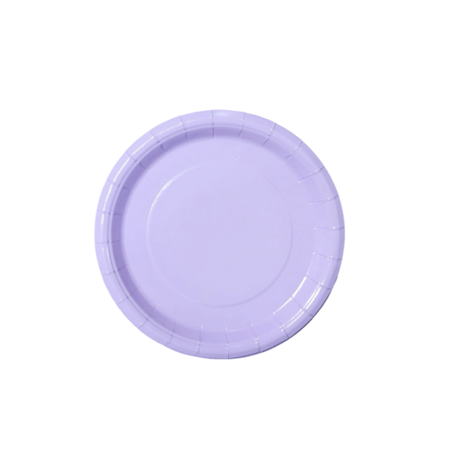 Purple Small Plates - 8 Pcs