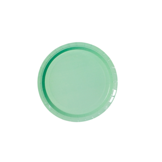Green Small Plates - 8 Pcs