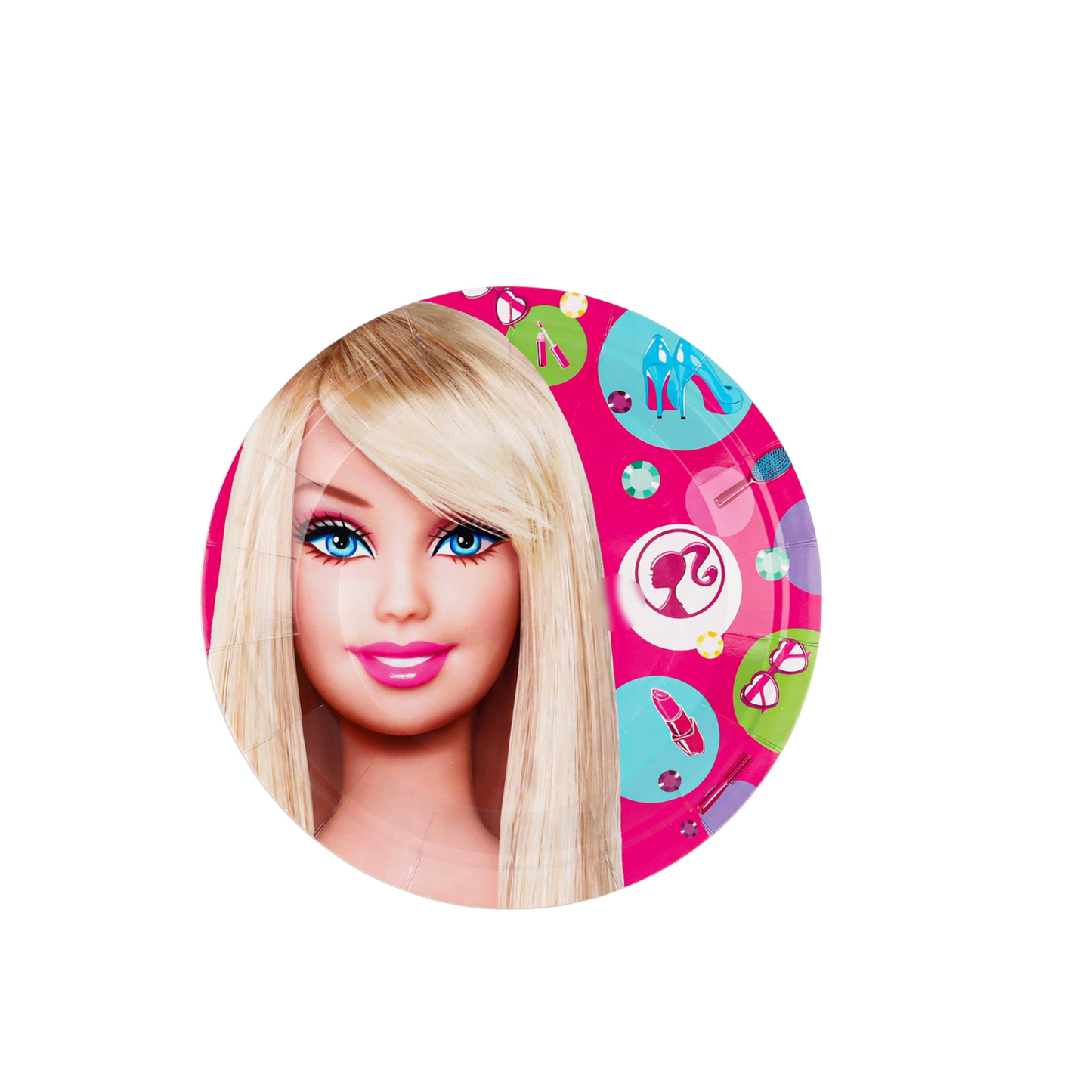 Barbie Small Plates - 10 Pcs