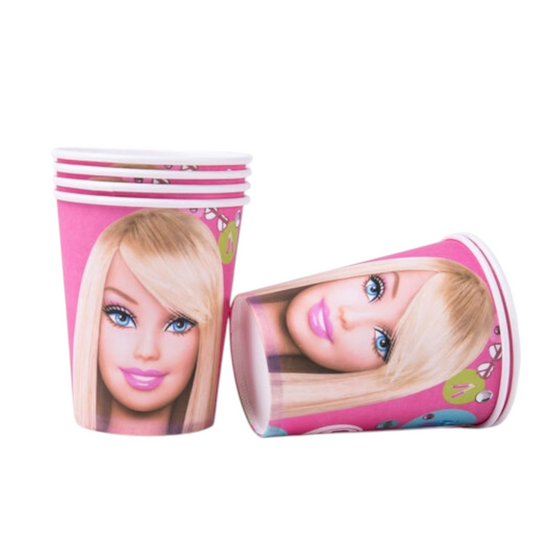 Barbie Cups - 10 Pcs